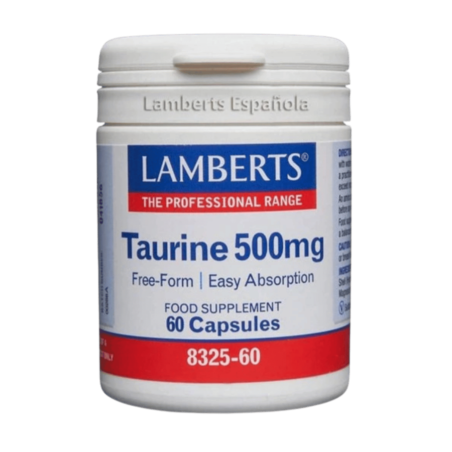 Lamberts Taurina 500 mg 60 Cápsulas - imagem principal