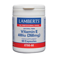 Lamberts Vitamin E 400Ui 60 cápsulas
