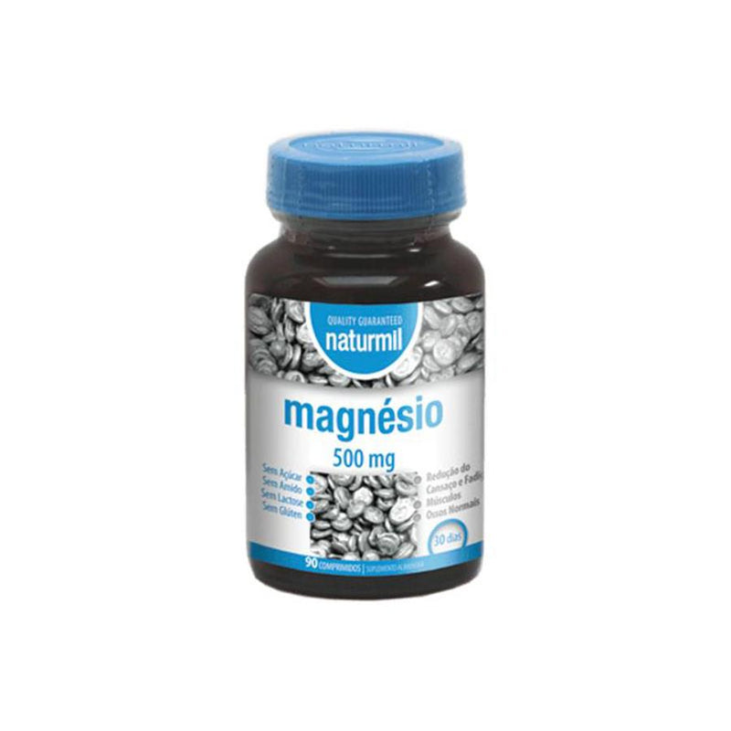 Naturmil Magnésio 500mg 90 Comprimidos