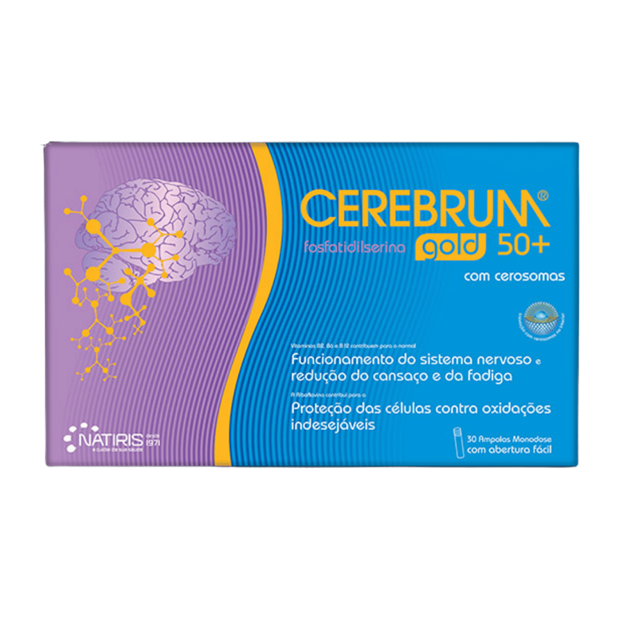 Natiris Cerebrum Gold 50+ 30 Ampolas