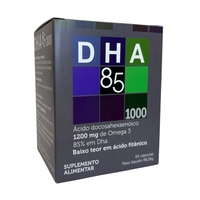 Natur 85 Omega 3 DHA 1000mg 60 Cápsulas