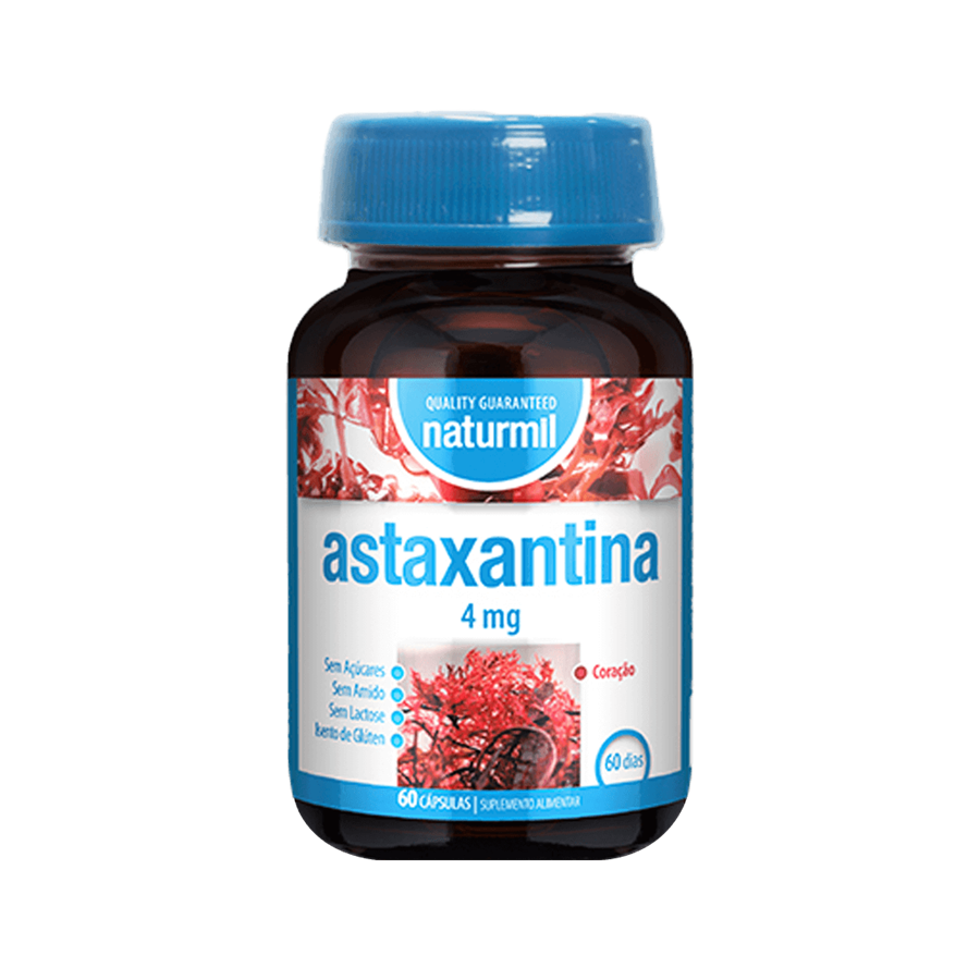 Naturmil Astaxantina Complex 5 mg 30 Cápsulas Vegetais