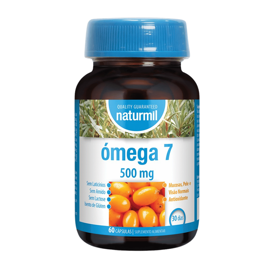 Naturmil Ómega 7 500 mg 60 cápsulas - imagem principal