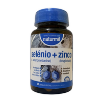 Naturmil Selenio+Zinco 60 Cápsulas
