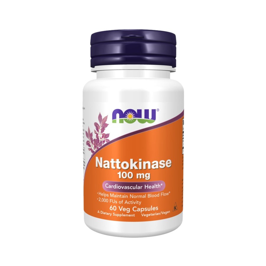 Now Nattokinase 100 mg 60 Cápsulas