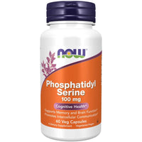 Now Phosphatidyl Serine 100 mg 60 Cápsulas