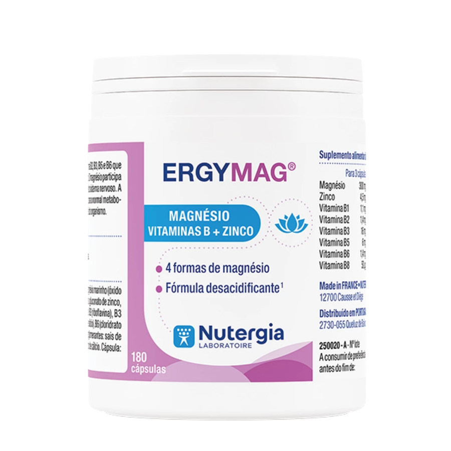 Nutergia Ergymag 180 Cápsulas