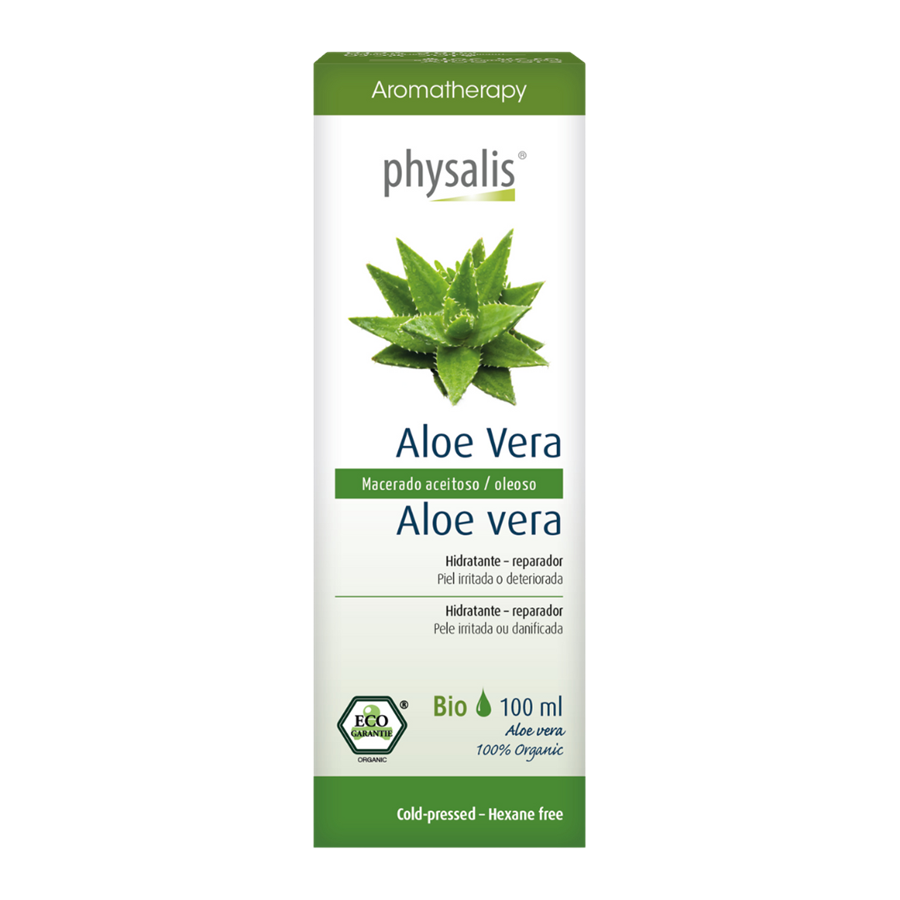 Physalis Óleo Vegetal Aloé Vera Bio 100 mL - imagem principal