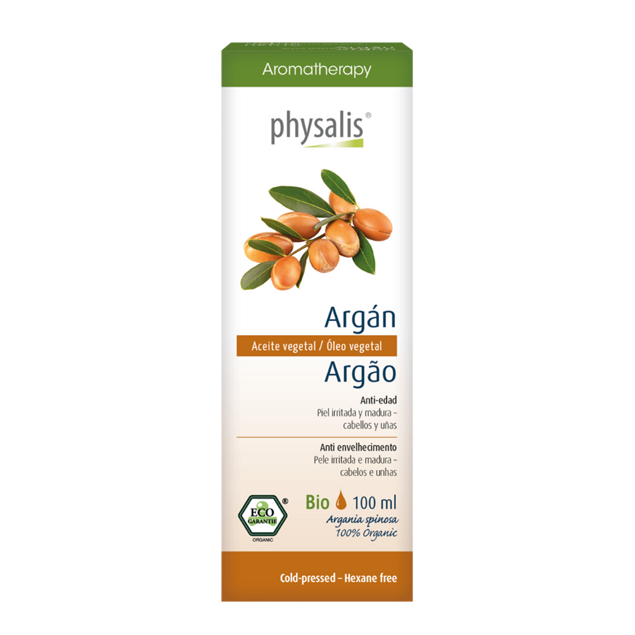 Physalis Óleo Vegetal Argão Bio 100 mL - imagem principal