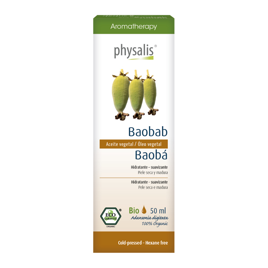 Physalis Óleo Vegetal Baobá Bio 50 mL - imagem principal