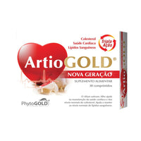 Phytogold Artiogold Colesterol Nova Geração 30 Comprimidos