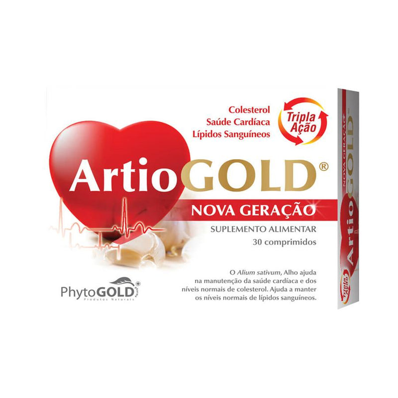 Phytogold Artiogold Colesterol Nova Geração 30 Comprimidos