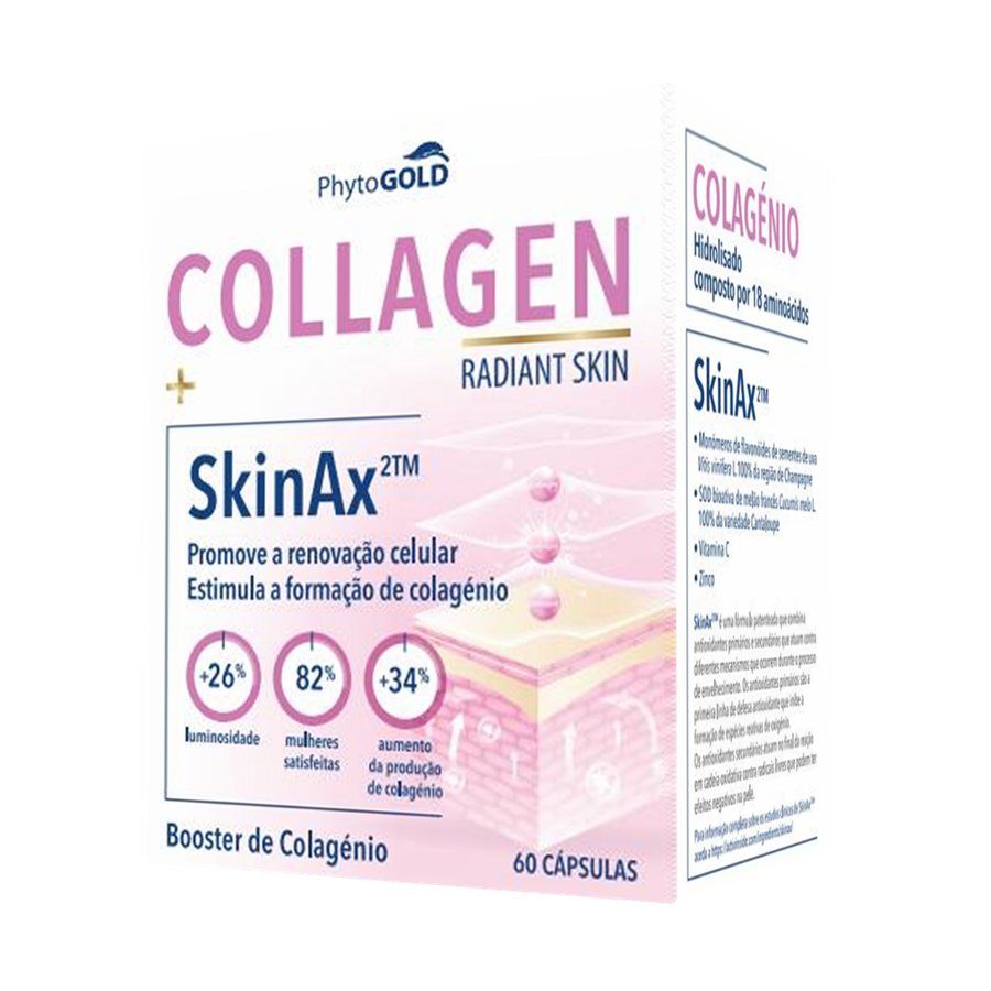 Phytogold Collagen Radiant Skin 60 Cápsulas - imagem principal