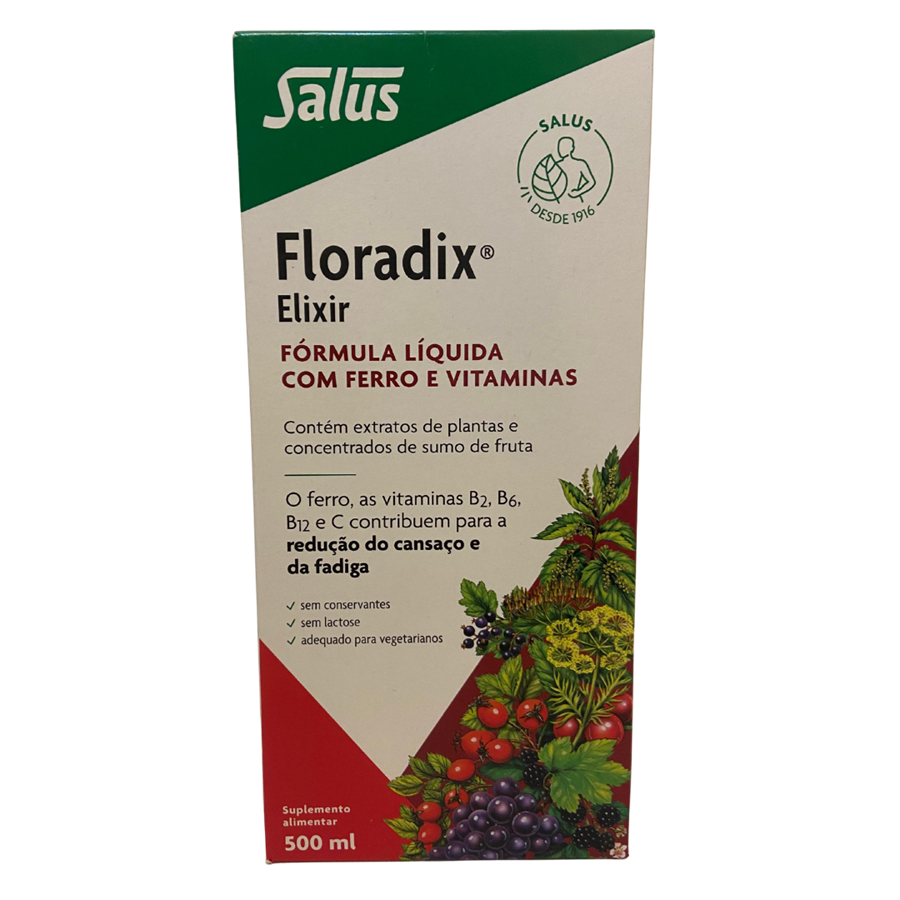 Salus Floradix Elixir 500ml - imagem principal