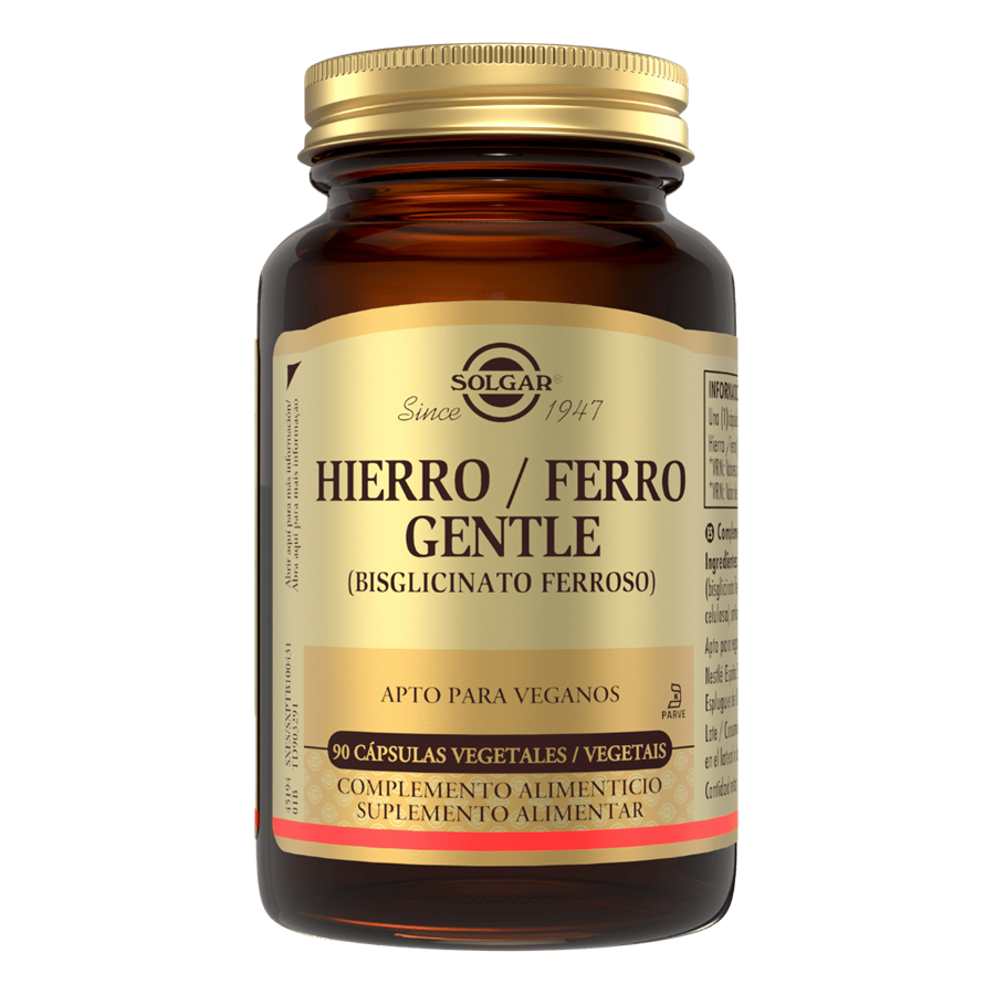 Solgar Gentle Iron Bisglicinato Ferroso 20mg 90 Cápsulas - imagem 2