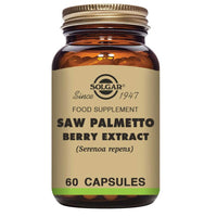 Solgar Saw Palmetto Berry Extract 60 Cápsulas