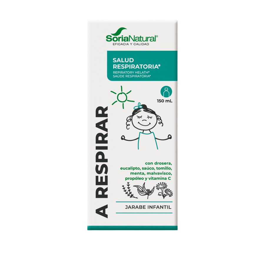 Soria Natural A Respirar Bem Crianças Xarope 150ml