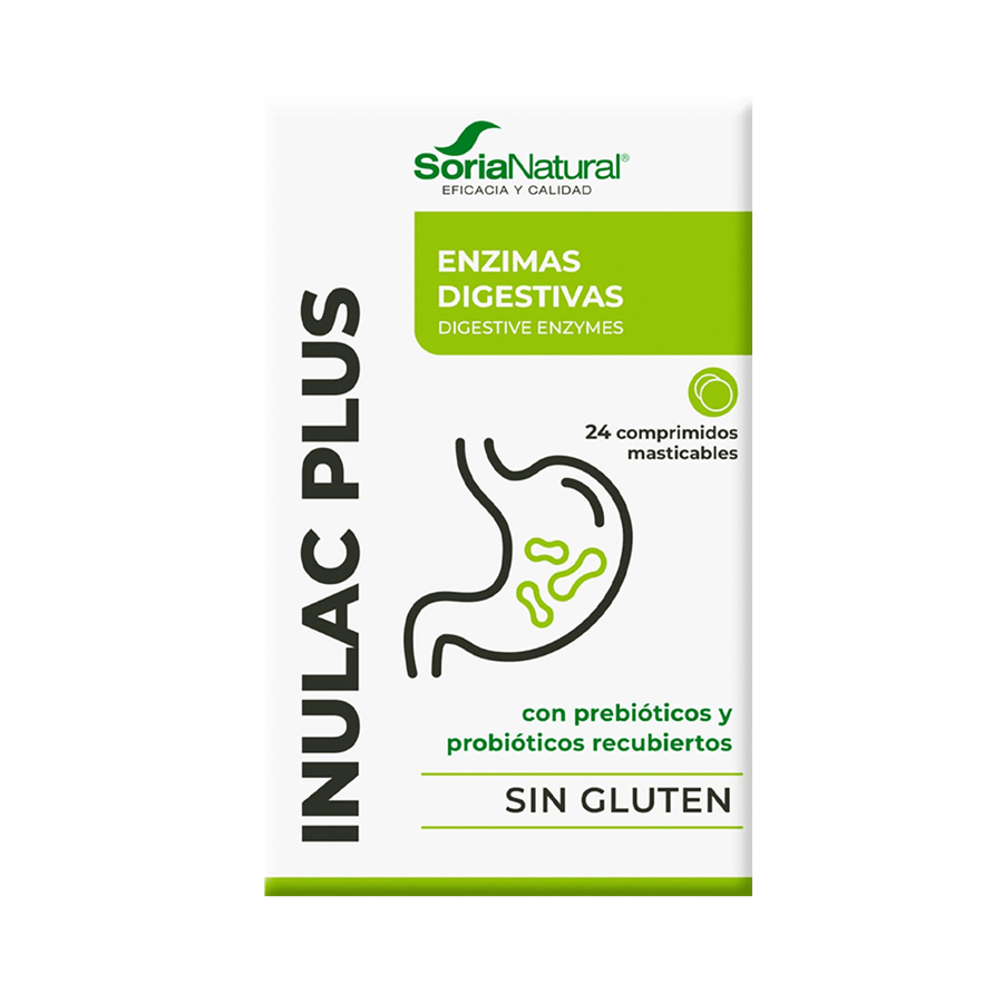 Soria Natural Inulac Plus 24 Comprimidos