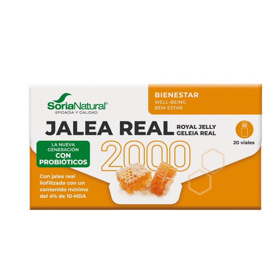 Soria Natural Jalea Real 2000 mg 20 Ampolas - imagem principal