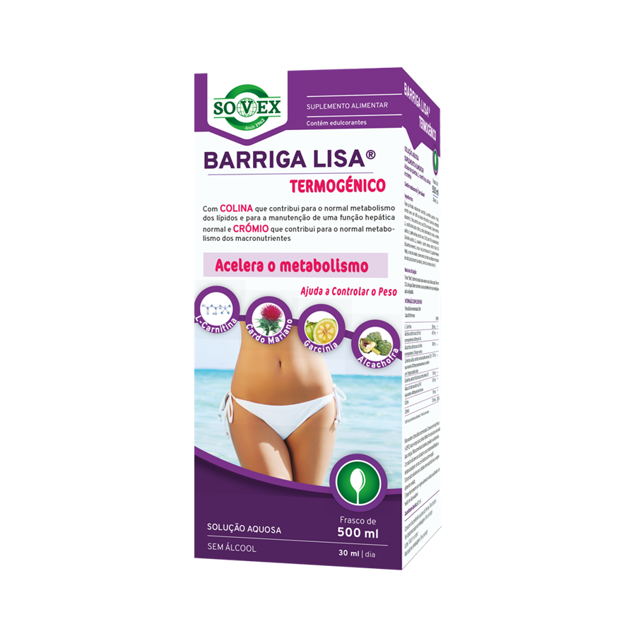 Sovex Barriga Lisa Termogénico 500 ml