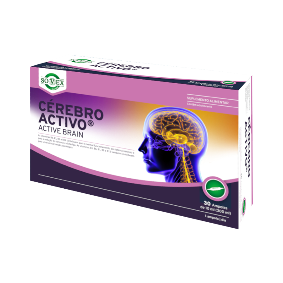 Sovex Cérebro Activo 30 Ampolas