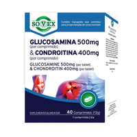 Sovex Glucosamina 500mg & Condroitina 400mg 40 Comprimidos