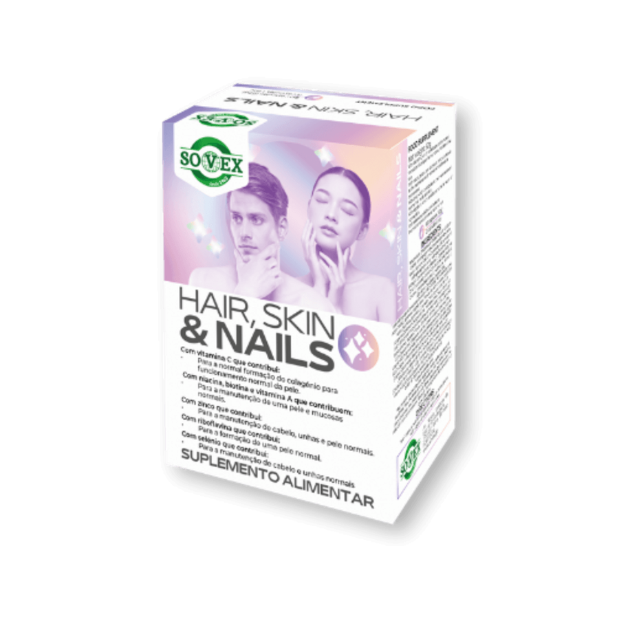 Sovex Hair Skin & Nails 60 Cápsulas - imagem principal