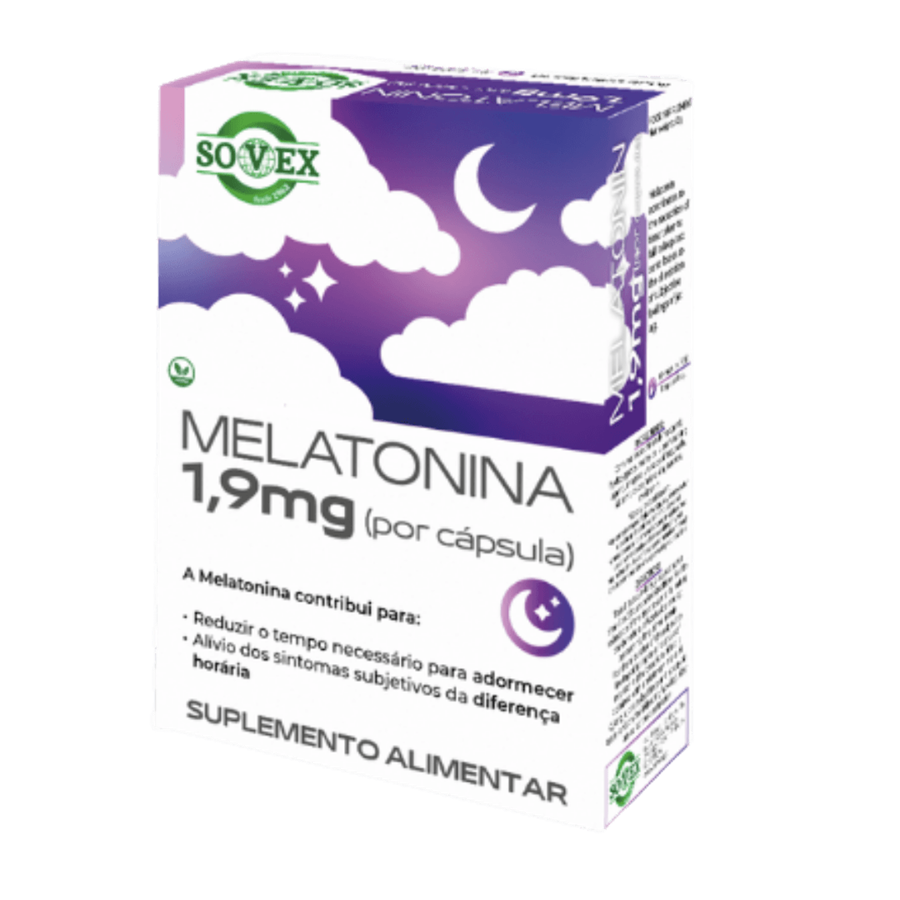 Sovex Melatonina 1,9 mg 60 Cápsulas - imagem principal