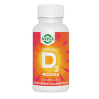 Sovex Vitamina D3 4000 UI 100 Cápsulas