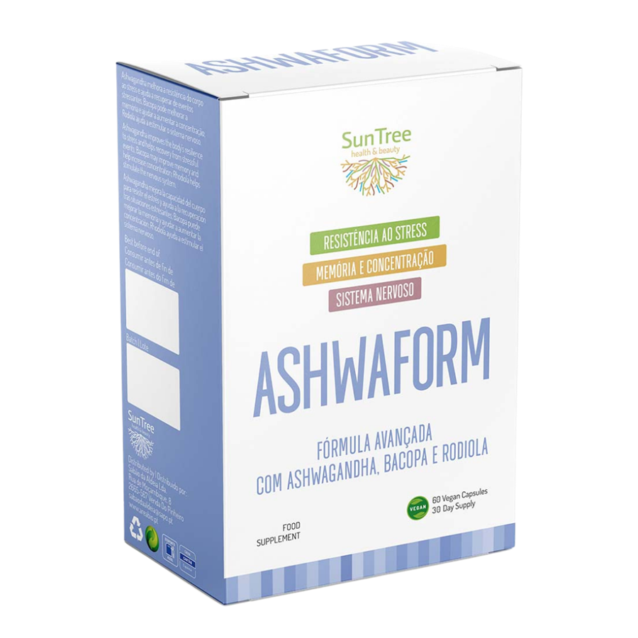 SunTree AshwaForm 60 Cápsulas - imagem principal