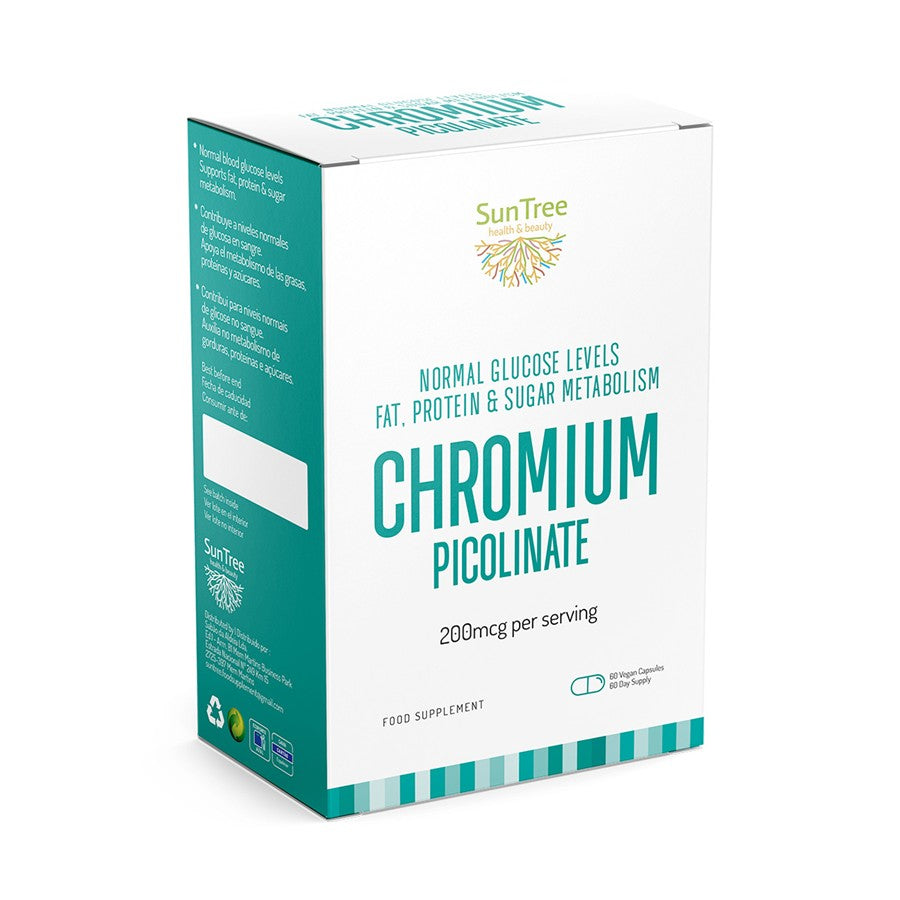SunTree Chromium Picolinate 60 Cápsulas - imagem principal