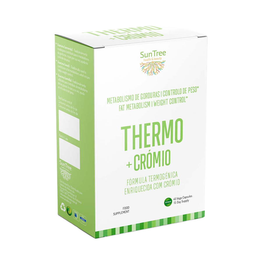 SunTree Thermo + Crómio 45 Cápsulas - imagem principal