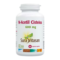 SuraVitasan N-AcetilCisteína 60 Cápsulas