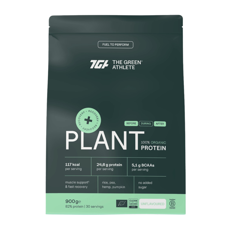 The Green Athlete Proteina Vegetal Sem Sabor Bio 900 g - imagem principal