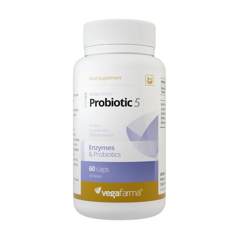 Vegafarma Probiotic 5 60 Cápsulas