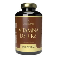 Vitaessence Vitamina D3+K2 120 Cápsulas