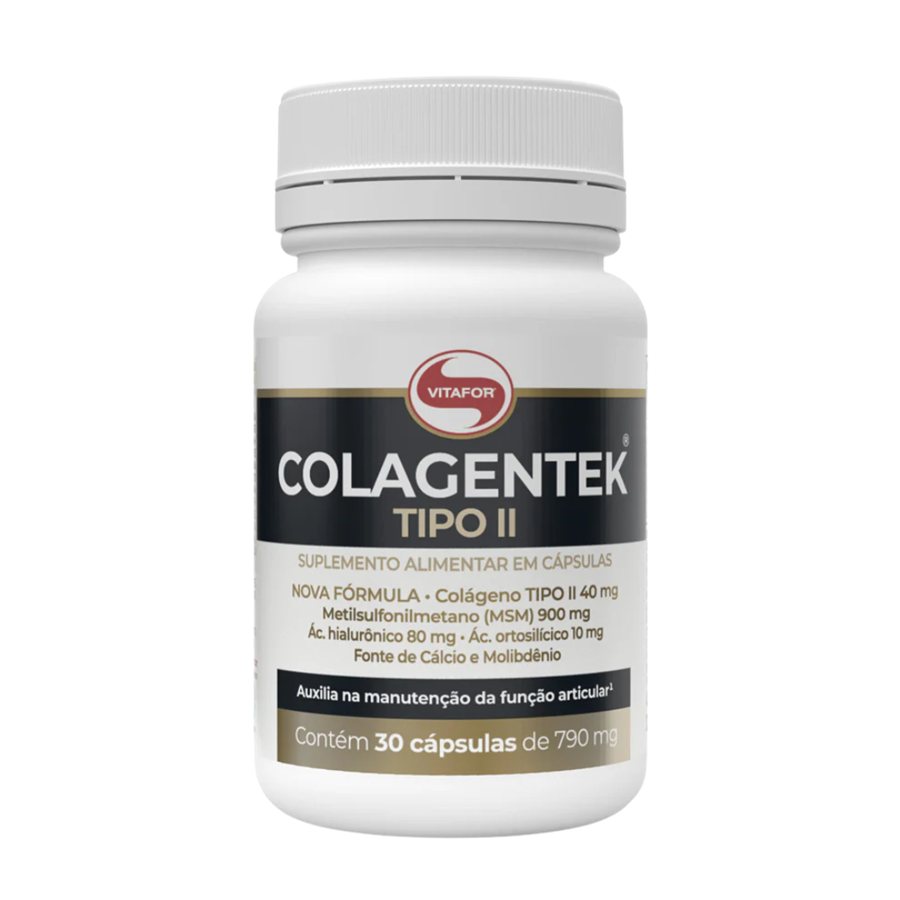 Vitafor Colagentek Tipo II 790 mg 30 Cápsulas - imagem principal