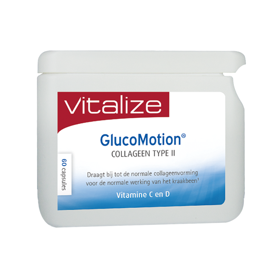 Vitalize Glucomotion Colagénio Tipo II 60 Cápsulas