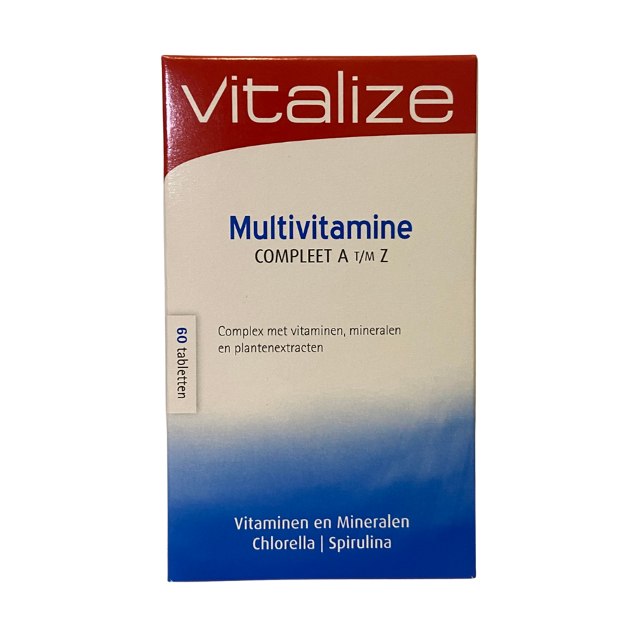 Vitalize Multivitamínico A-Z 60 Comprimidos - imagem principal