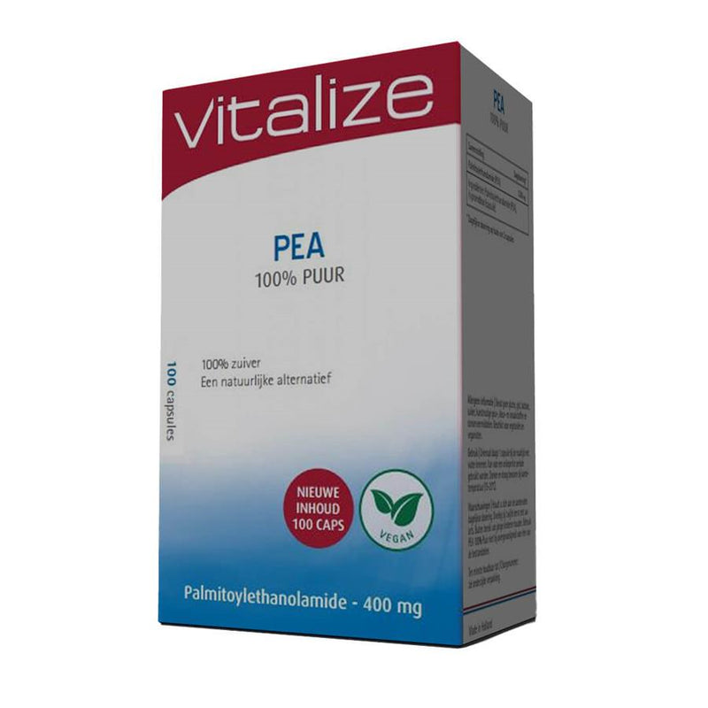 Vitalize PEA (Palmitoiletanolamida) 100% Pura 100 Cápsulas