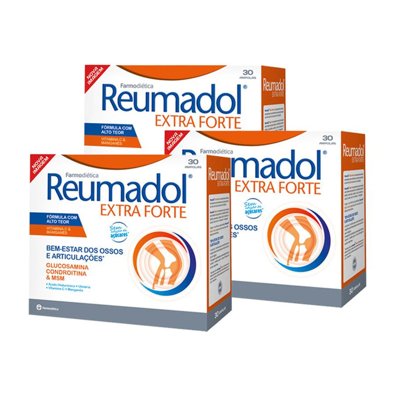 Farmodiética Reumadol Extra Forte 30 Ampolas - Pack de 3