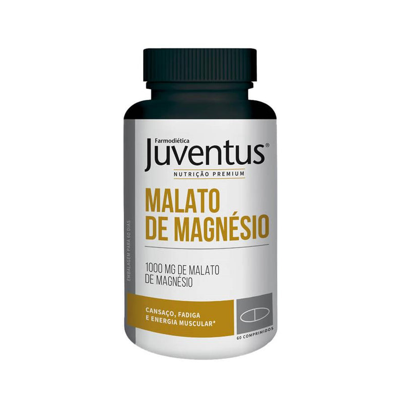 Farmodiética Juventus Malato de Magnésio 1000mg 60 Comprimidos