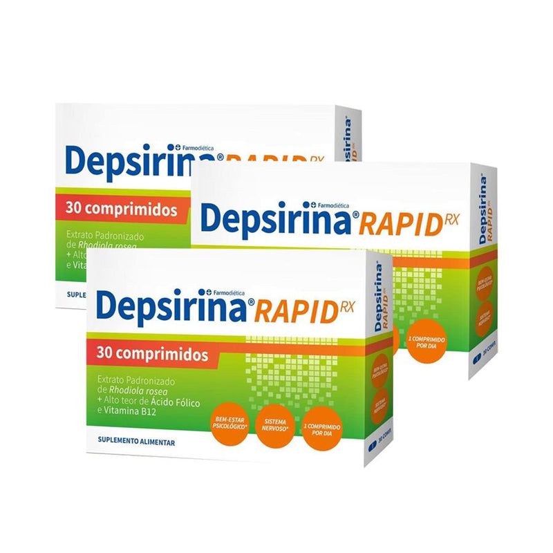 Farmodiética Depsirina Rapid 30 Comprimidos - Pack de 3