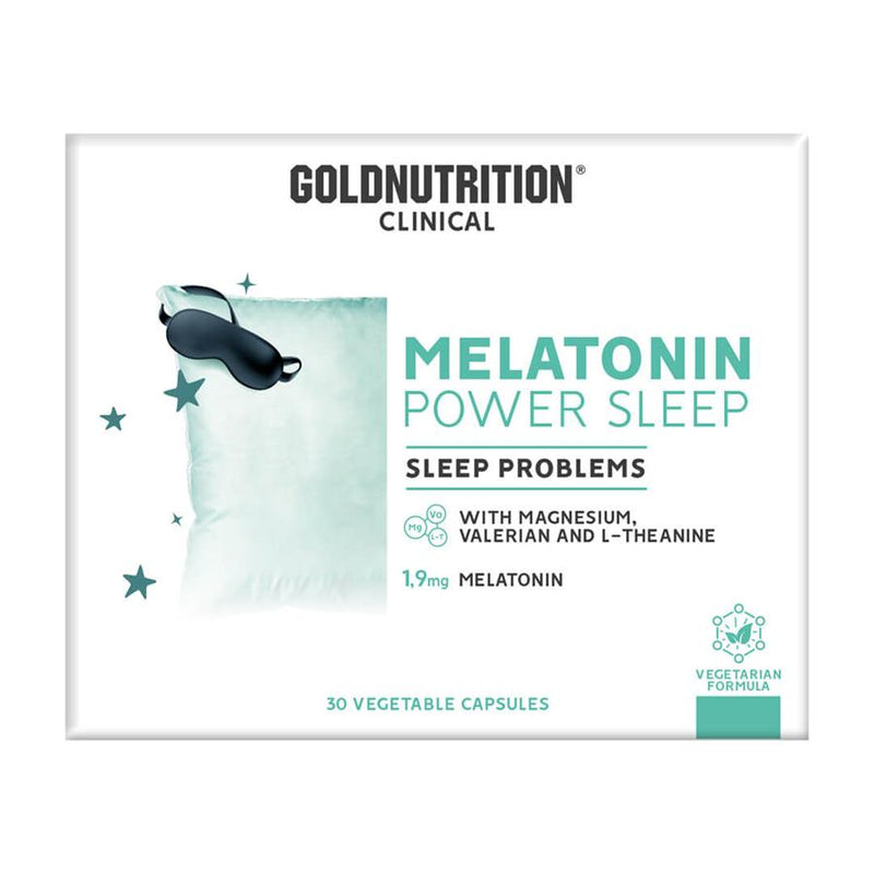 GoldNutrition Melatonin Power Sleep 30 cápsulas