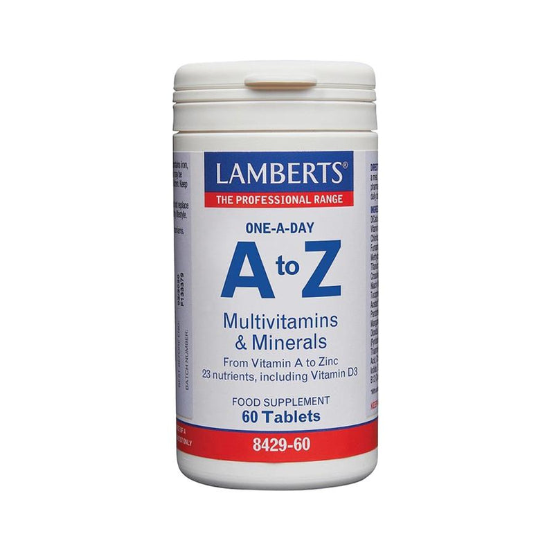 Lamberts A-Z Multivitaminas e Minerais 60 Comprimidos