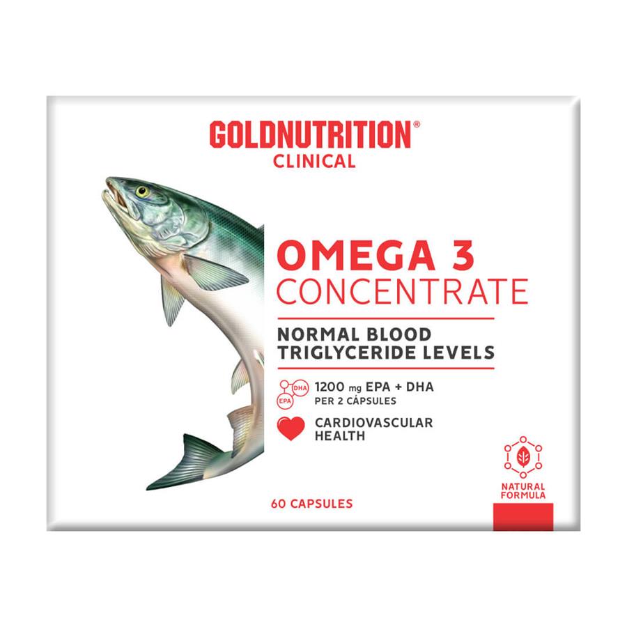 GoldNutrition Clinical Ómega 3 Concentrate 60 Cápsulas