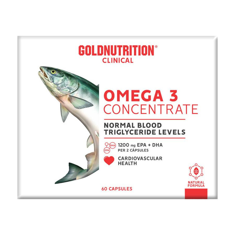 GoldNutrition Clinical Ómega 3 Concentrate 60 Cápsulas