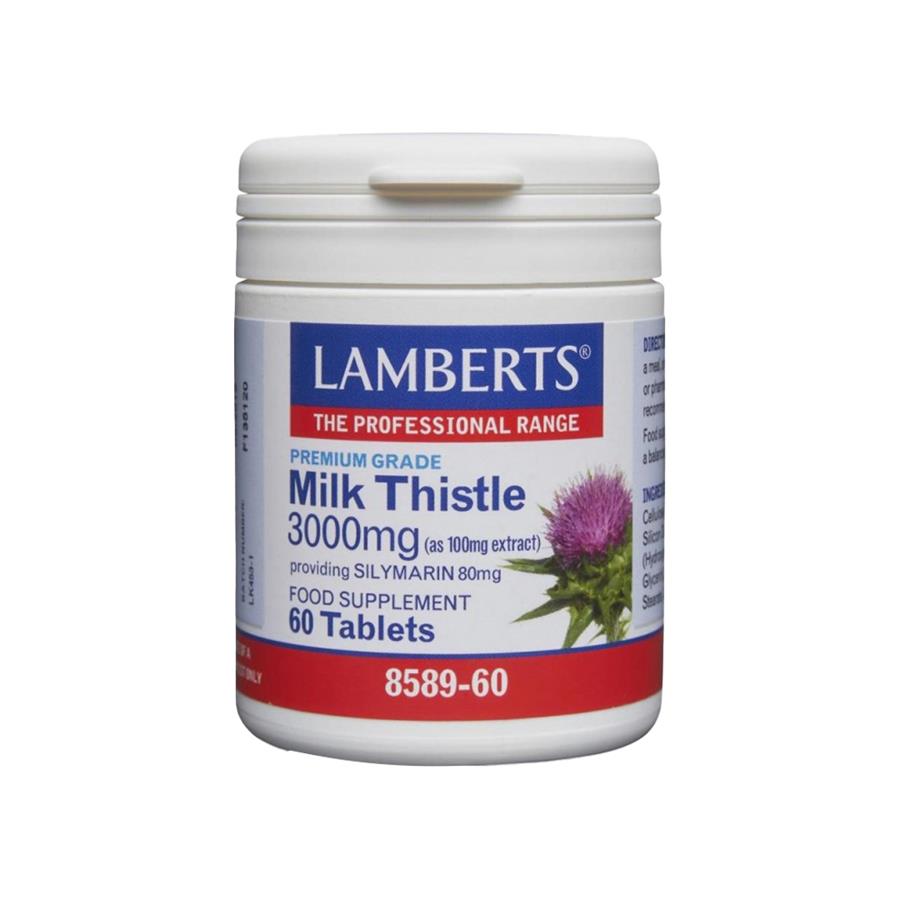 Lamberts Cardo Mariano 3000mg 60 Comprimidos