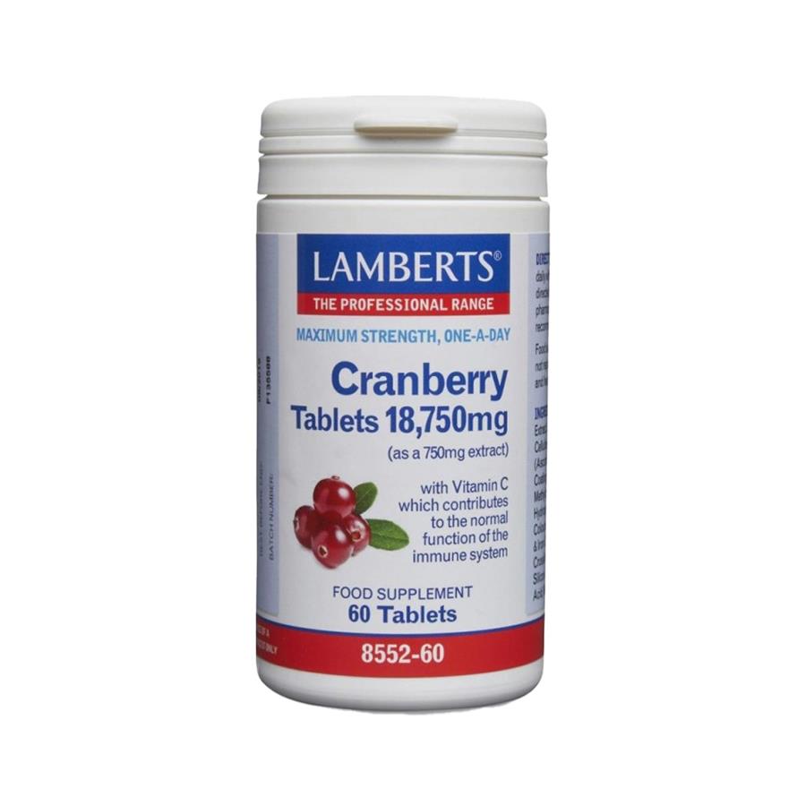 Lamberts Cranberry 18.750mg 60 comprimidos