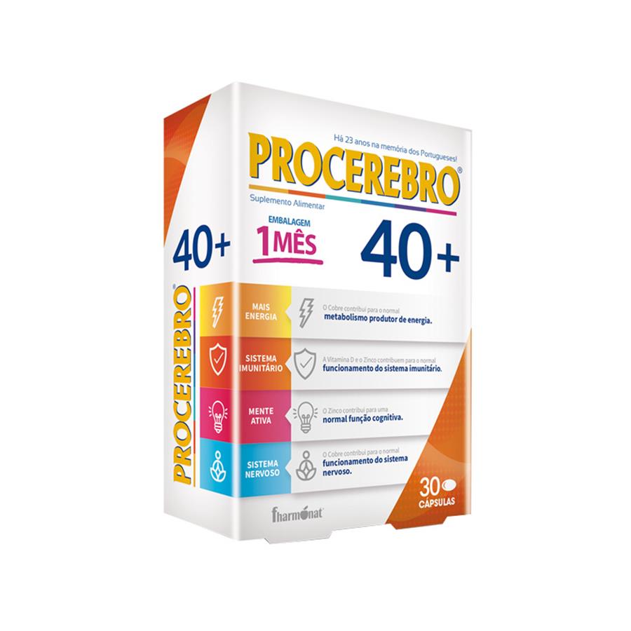 Fharmonat Procerebro 40+ 30 Cápsulas